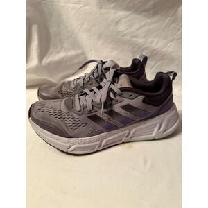 Adidas Questar GZ0608 Women's Sneakers 10 Halo Silver Light Purple Running Shoes